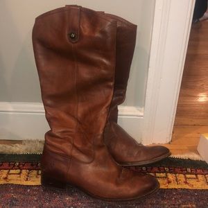 FRYE BOOTS mid calf (not sure name of boot) 8.5